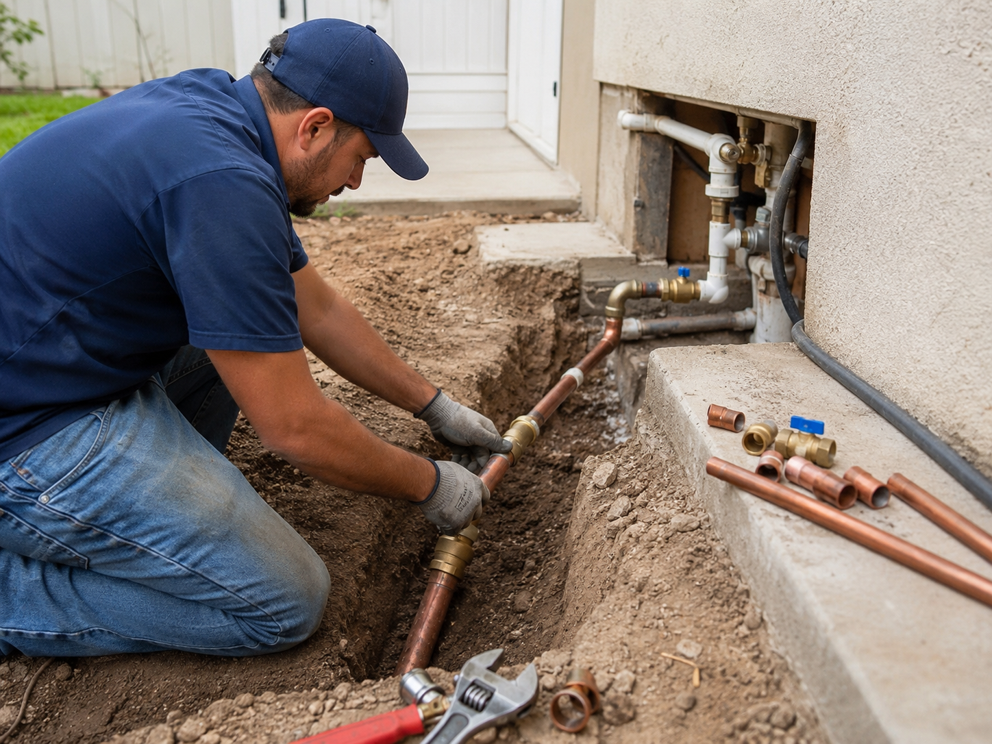 Waterline Installation